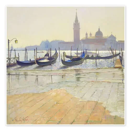 Venice at Dawn de Timothy Easton Bridgeman Images