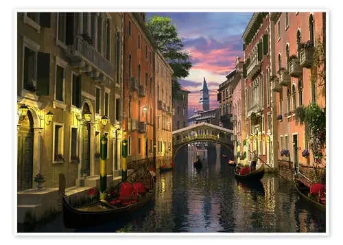 Venice at dusk de Dominic Davison MGL Licensing