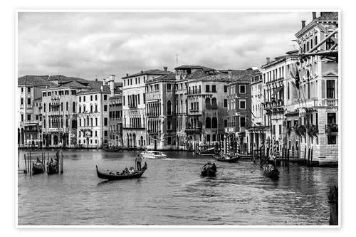 Venice black and white de Filtergrafia