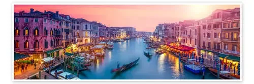 Venice panorama at sunset de Jan Christopher Becke