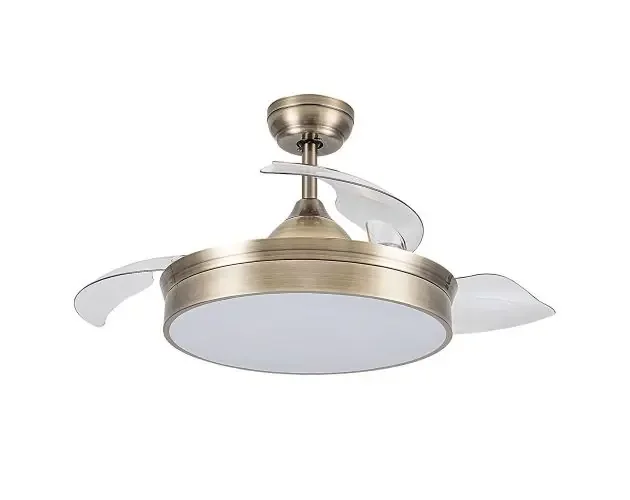 Ventilador de techo cala dorado cct regulable 41cm | Brico Depôt Ordina Subito