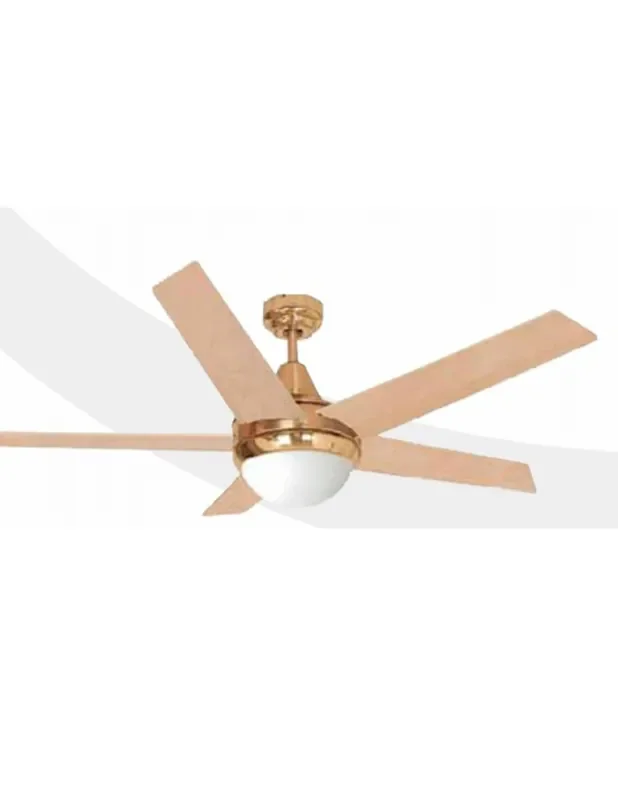 Ventilador de Techo Dorado