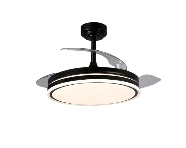 Ventilador ohana l negro motor dc LED temporizador y memoria. Akunadecor | Brico Depôt Prezzo Basso