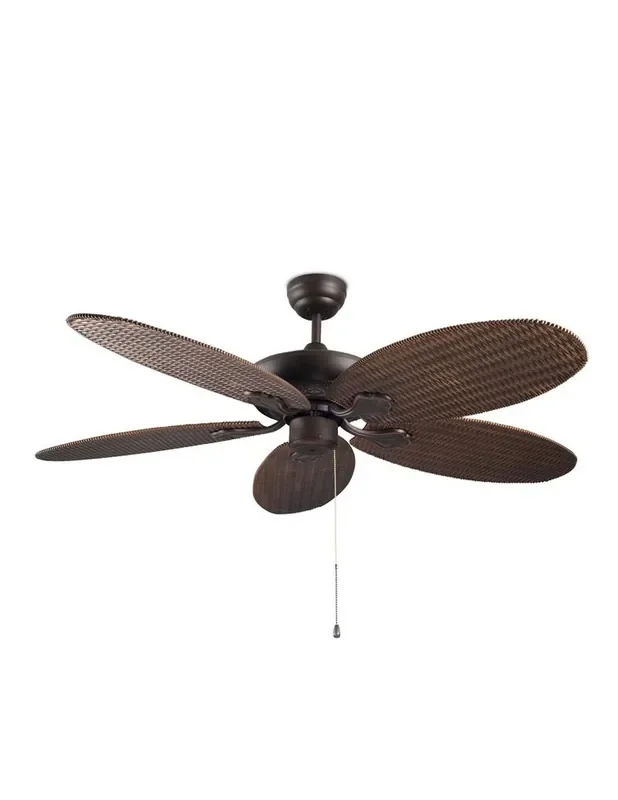 Ventilador Phuket Marrón