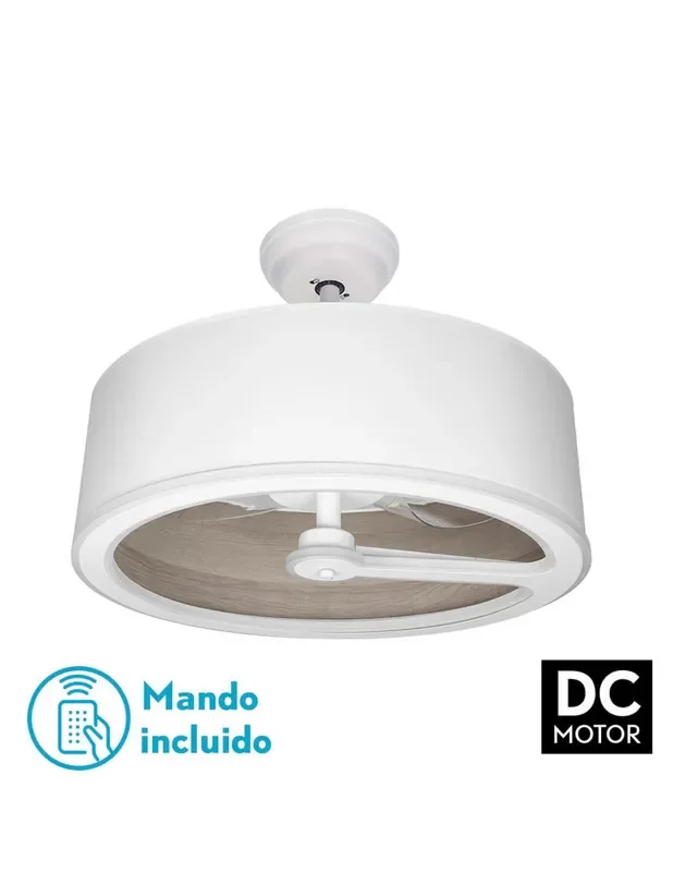 Ventiladores con Pantalla y Aspas Ocultas
