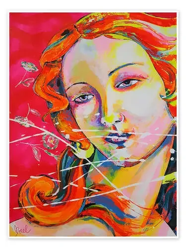 Vénus inspirée de Sandro Botticelli de Marie-Armelle Borel