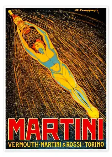 Vermú de Martini de Vintage Advertising Collection