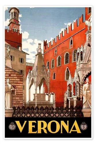 Verona, Italia de Vintage Travel Collection