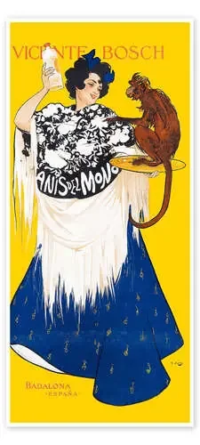 Vicente Bosch Anisette de Ramon Casas i Carbó Master Collection