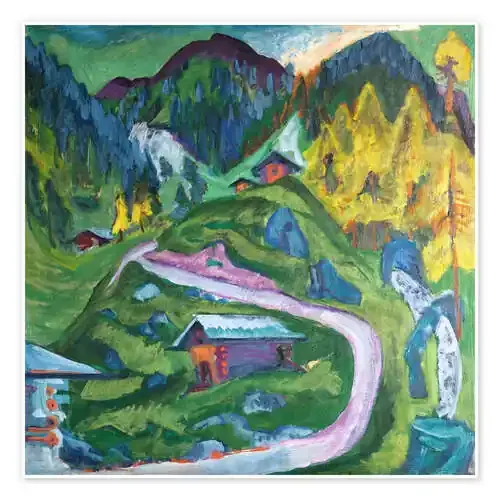 Vida en los Alpes de Ernst Ludwig Kirchner Master Collection