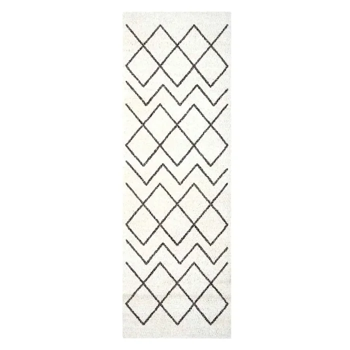 vidaXL Alfombra de cocina 180 x 60 cm Terciopelo