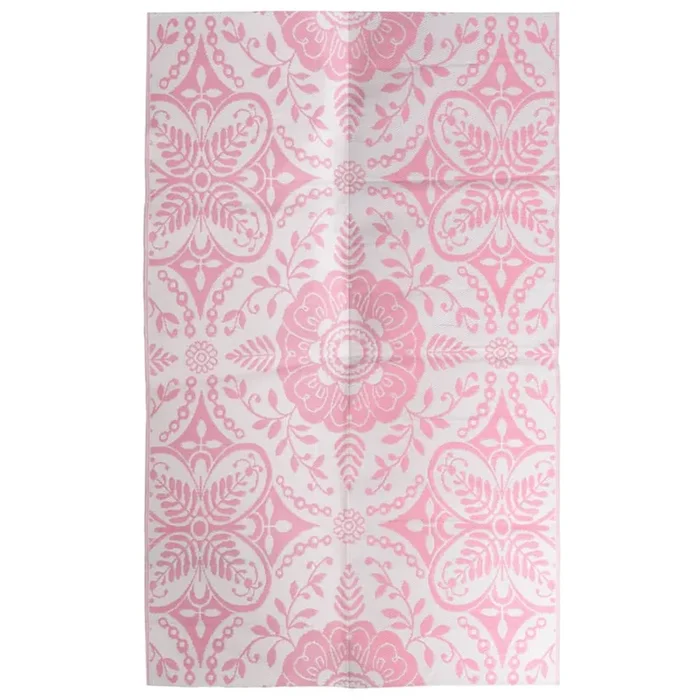 vidaXL Alfombra de exterior ARAKIL PP rosa 160×230 cm