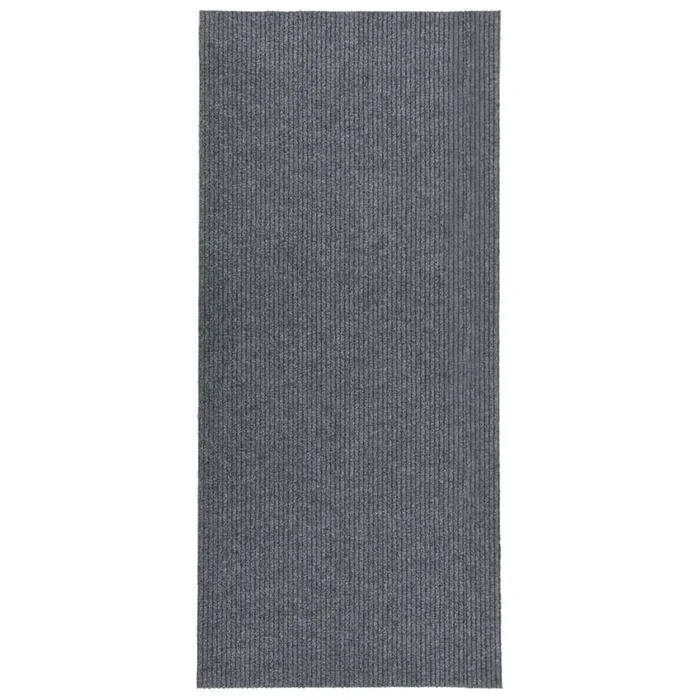 vidaXL Alfombra de pasillo atrapa suciedad 100×250 cm gris