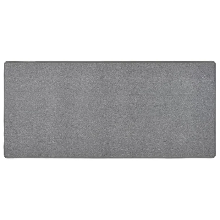 vidaXL Alfombra de pasillo gris oscuro 50×100 cm