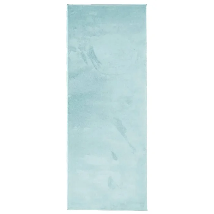 vidaXL Alfombra de pelo corto OVIEDO verde 80×200 cm