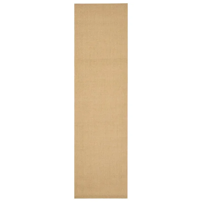 vidaXL Alfombra de sisal natural 80×300 cm