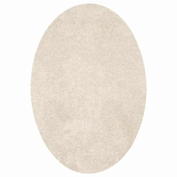 vidaXL Alfombra HUARTE Beige 140 x 200 cm Poliéster
