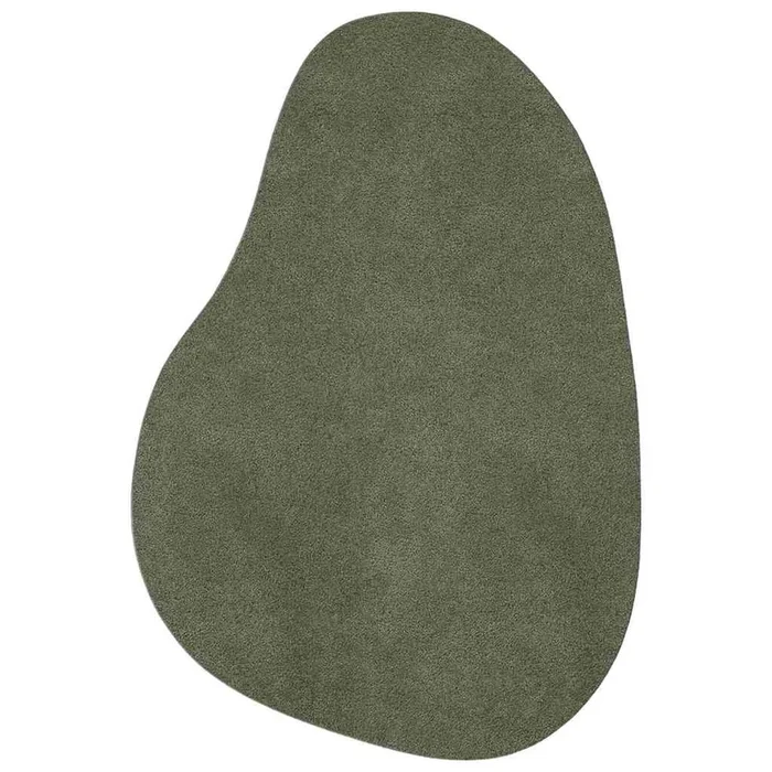 vidaXL Alfombra HUARTE Verde bosque 160 x 230 cm Poliéster