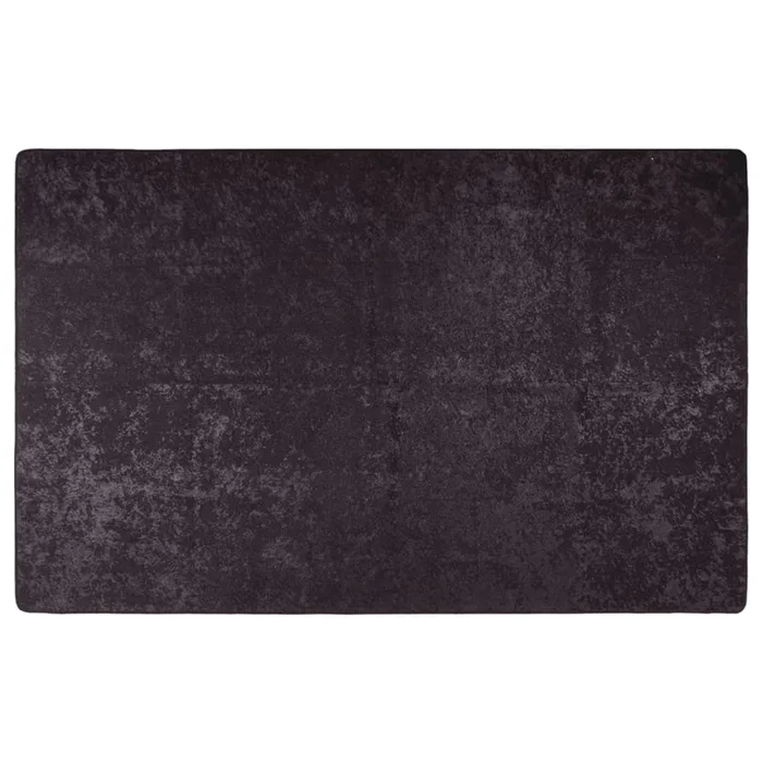 vidaXL Alfombra lavable antideslizante gris antracita 160×230 cm