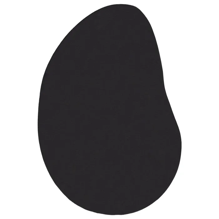 vidaXL Alfombra Negro 100 x 200 cm Poliéster