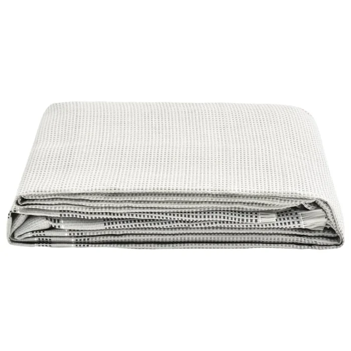 vidaXL Alfombra para tienda de campaña gris 400×250 cm