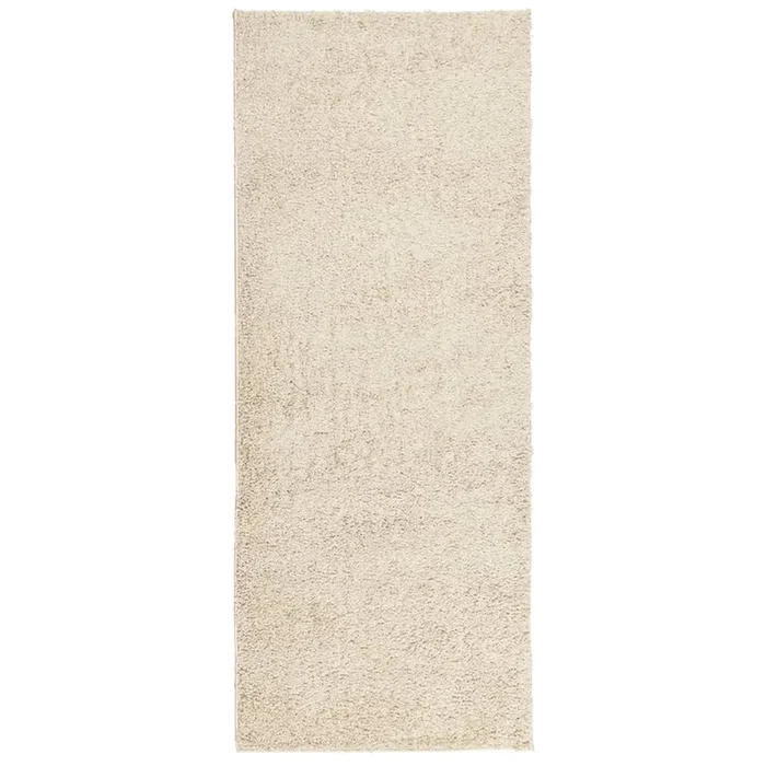 vidaXL Alfombra peluda de pelo largo moderna PAMPLONA dorado 80×200 cm