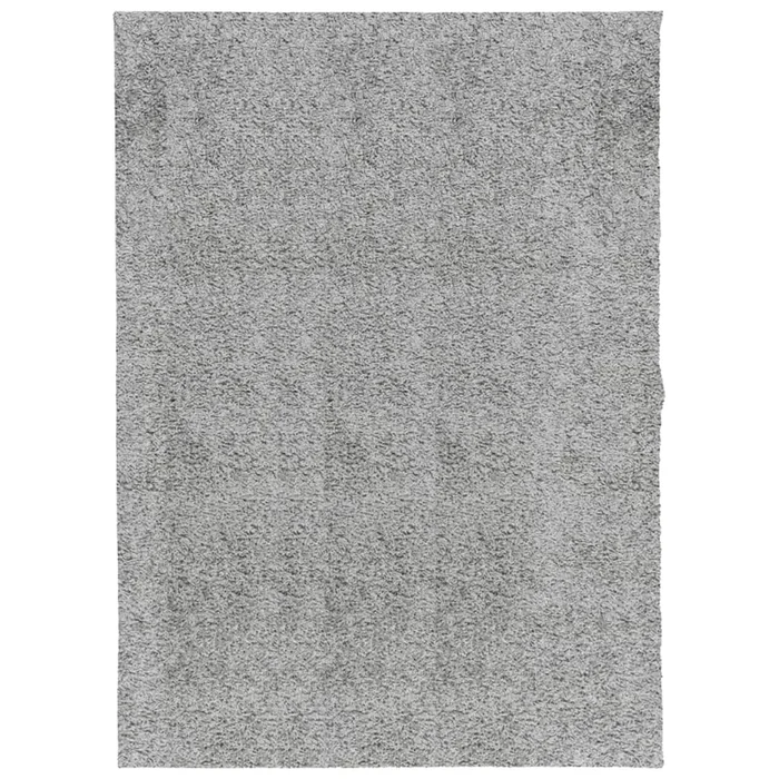 vidaXL Alfombra peluda de pelo largo moderna PAMPLONA gris 140×200 cm