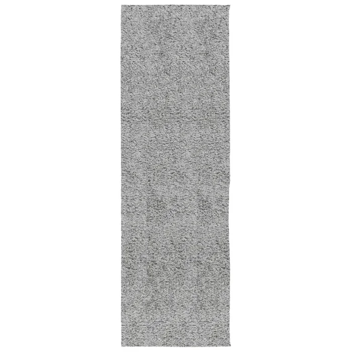 vidaXL Alfombra peluda de pelo largo moderna PAMPLONA gris 80×250 cm