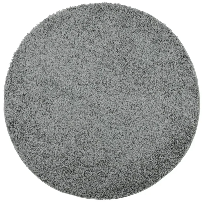 vidaXL Alfombra peluda de pelo largo moderna PAMPLONA verde Ø 120 cm