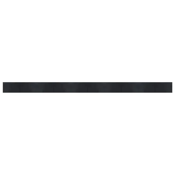 vidaXL Alfombra rectangular bambú negro 60×1000 cm