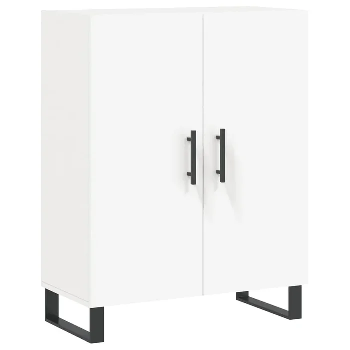 vidaXL Aparador de madera de ingeniería blanco 69,5x34x90 cm (34)