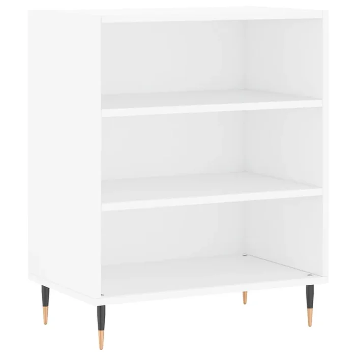 vidaXL Aparador madera de ingeniería blanco 57x35x70 cm