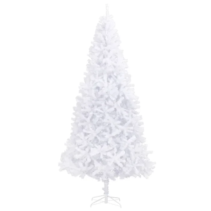 vidaXL Árbol de Navidad artificial blanco 300 cm