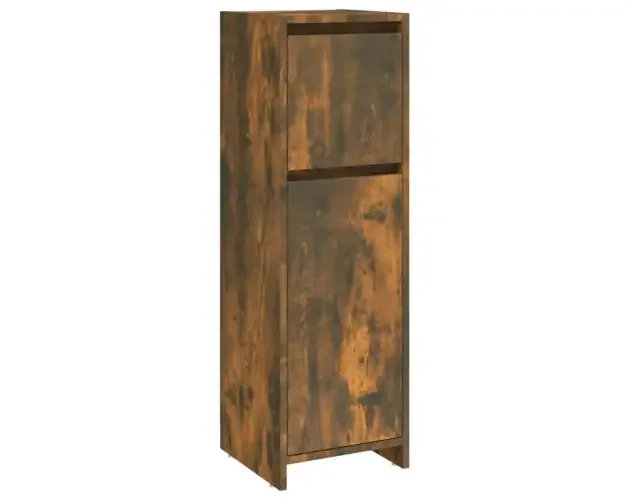 vidaXL armario de baño madera contrachapada roble ahumado 30x30x95 cm | Brico Depôt Compra Online