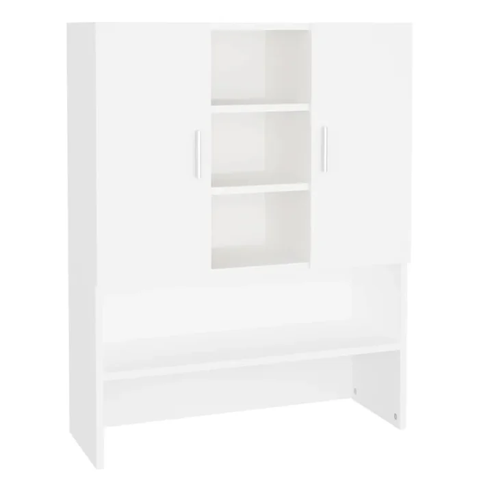 vidaXL Armario de lavadora blanco 70,5×25,5×90 cm