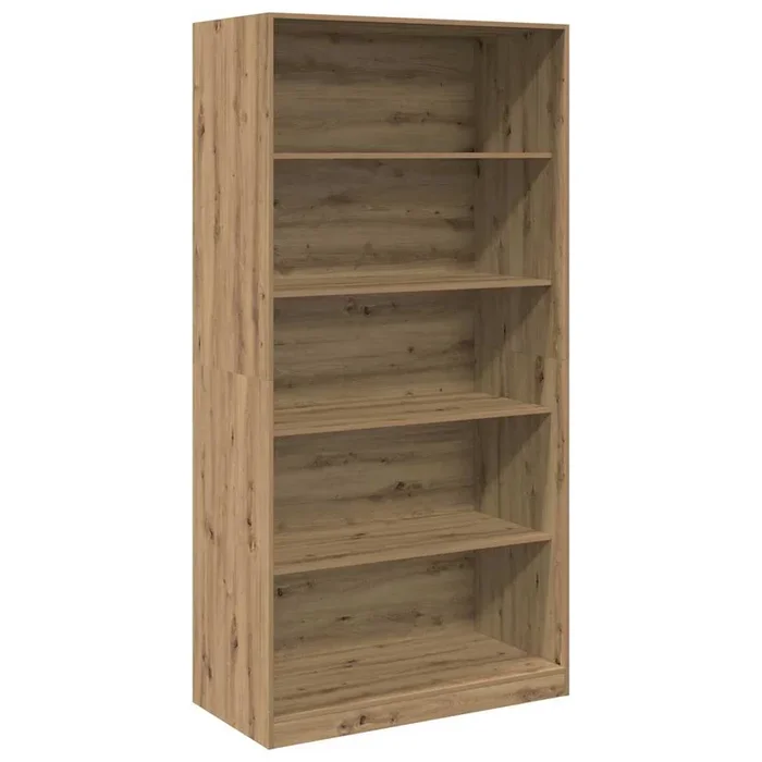 vidaXL Armario de madera de ingeniería roble artesanal 100x50x200 cm