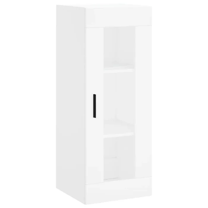 vidaXL Armario de pared blanco 34,5x34x90 cm (10)