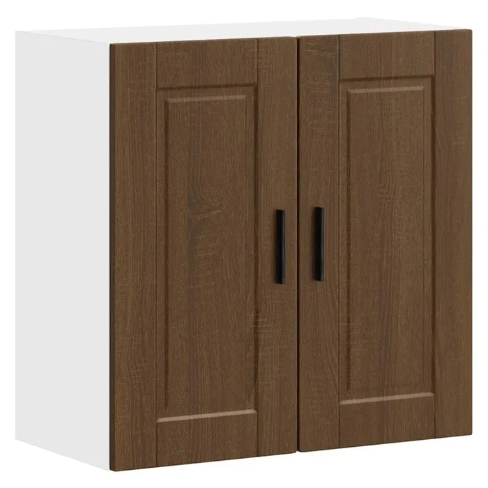 vidaXL Armario de pared cocina Porto madera ingeniería roble marrón