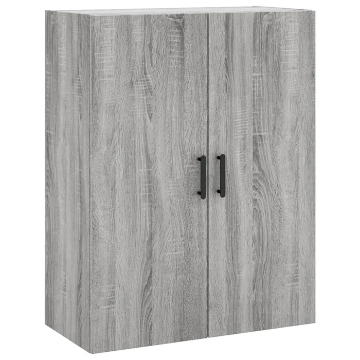 vidaXL Armario de pared gris Sonoma 69,5x34x90 cm (9)