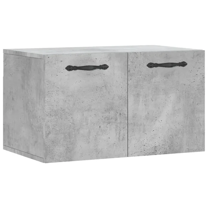 vidaXL Armario de pared madera ingeniería gris hormigón 60×36,5×35 cm (4)