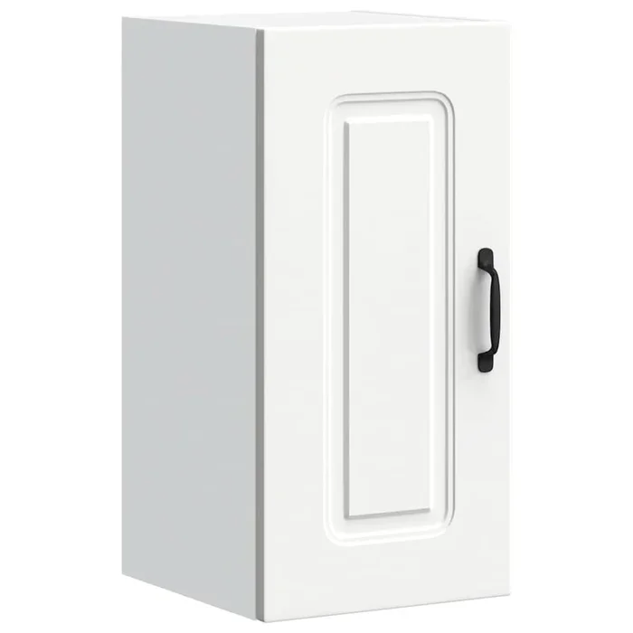 vidaXL Armario de pared para cocina Kalmar madera de ingeniería blanca (2)