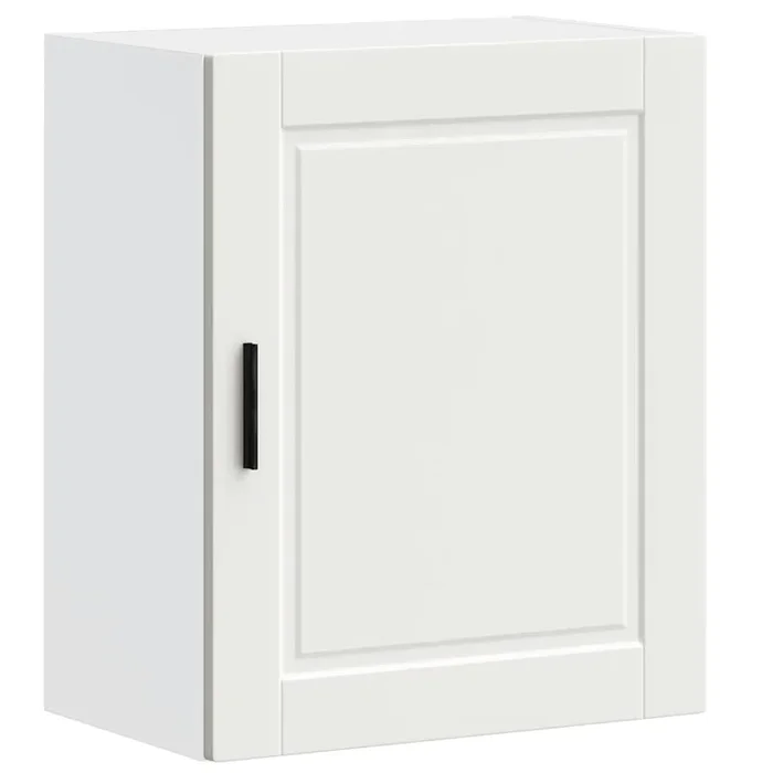 vidaXL Armario de pared para cocina Porto madera de ingeniería blanca (4)