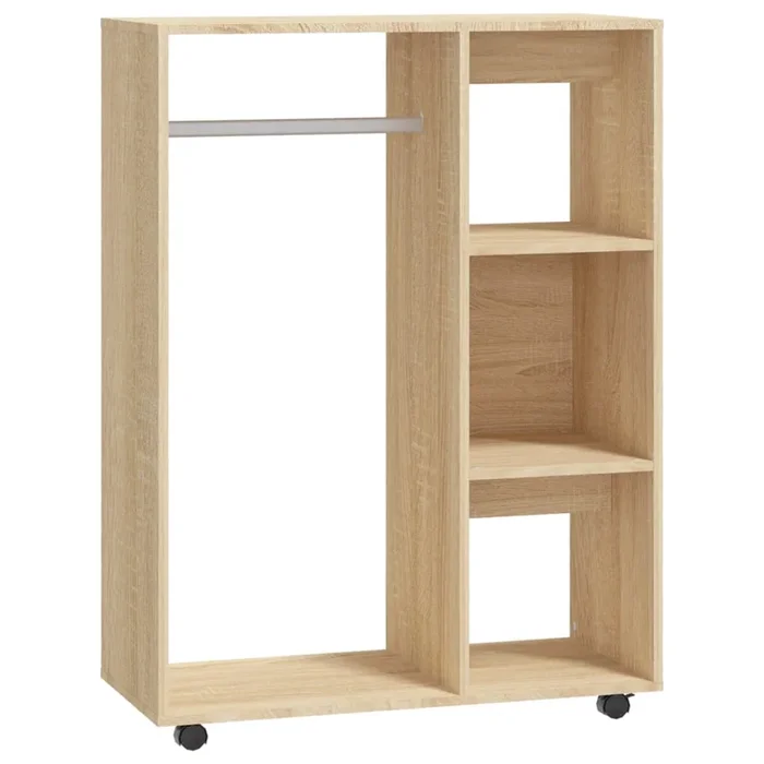 vidaXL Armario madera de ingeniería color roble Sonoma 80x40x110 cm