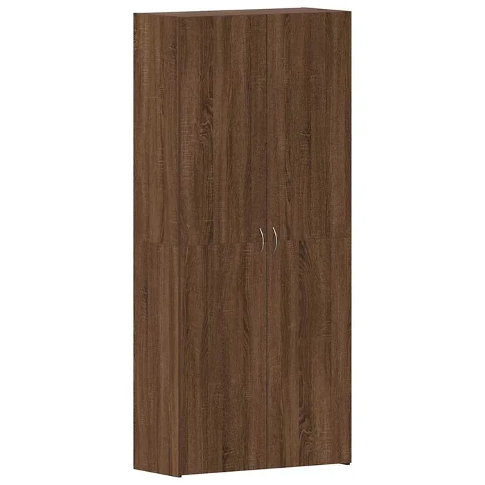 vidaXL Armario para Zapatos con estante Marrón 80 x 35.5 x 180 cm