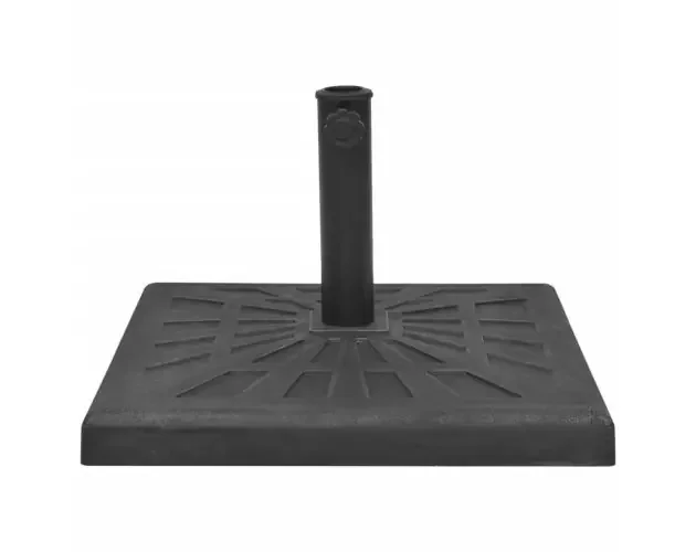 vidaXL base de sombrilla resina cuadrada negra 19 kg | Brico Depôt Nuova Collezione