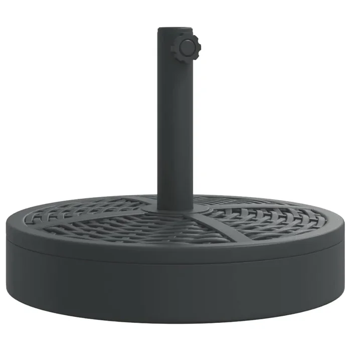 vidaXL Base de sombrilla semicircular para palos de Ø38/ 48 mm 25 kg (3)