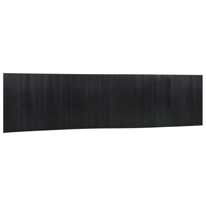 vidaXL Biombo divisor de bambú negro 165×800 cm