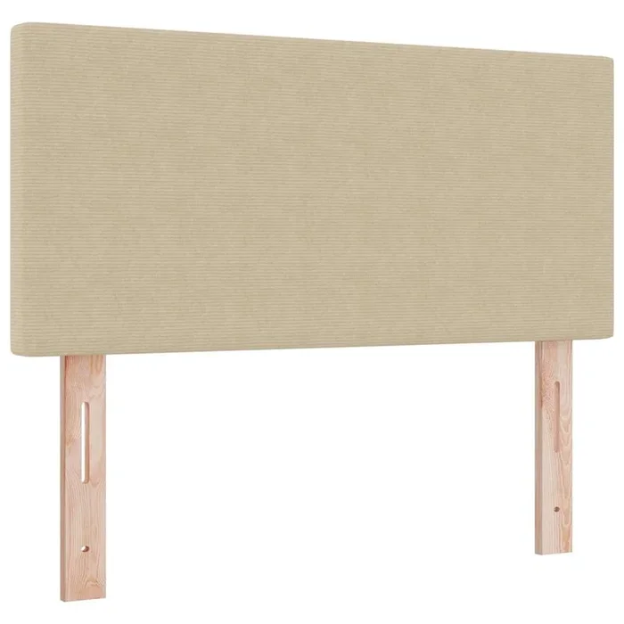 vidaXL Cabecero con cabecera Manual Verde grisáceo 80 cm Tela de Rayas