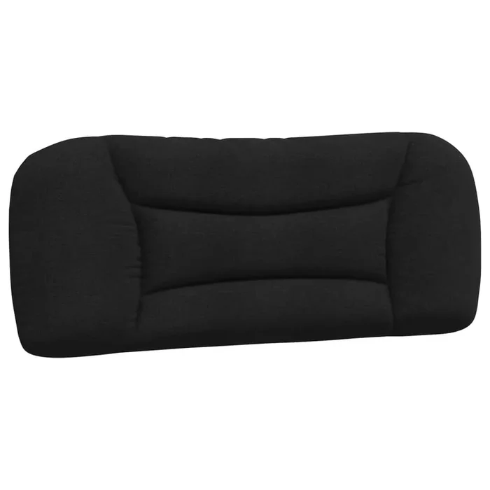vidaXL Cabecero de cama acolchado Hvar tela negro 100 cm