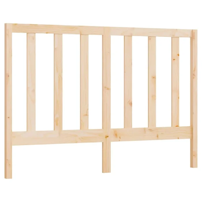 vidaXL Cabecero de cama madera maciza de pino 166x4x100 cm (2)
